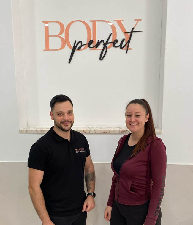 trabalho body perfect